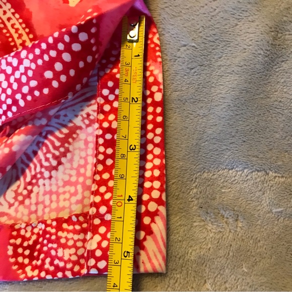 Vintage 60's Liberty House Kiyomi Hawaii blouse hot pink floral 🩷 psychedelic - Picture 8 of 10